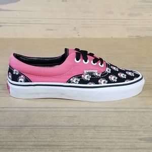 Vans Authentic Unisex Fashion Sneaker with Puppy Faces!